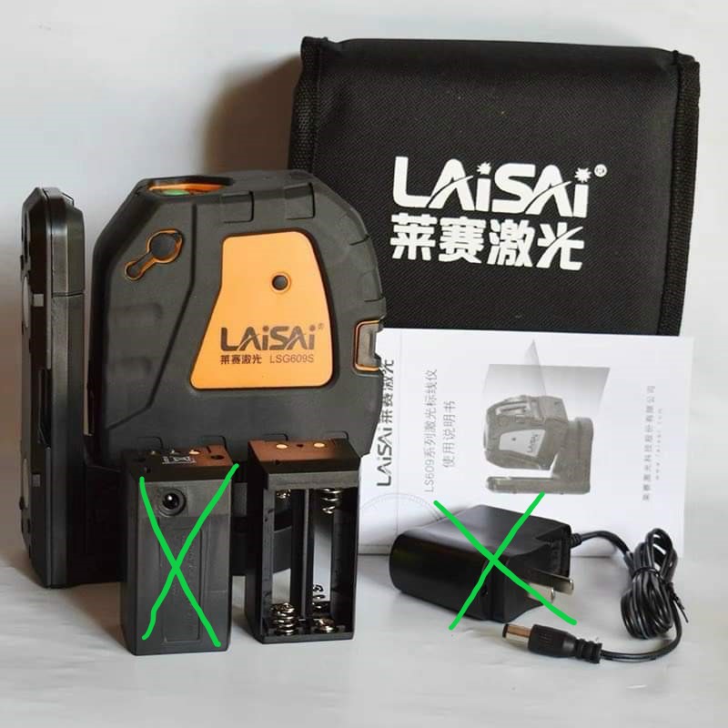 Máy Cân Bằng Laser Laisai LSG609S 2 tia xanh